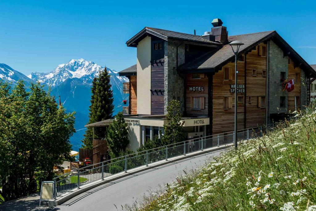 Swiss Chalet-Style Hotel Walliser Spycher Riederalp Exterior foto